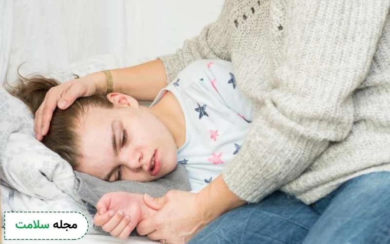 علت تشنج بچه در خواب چیست؟