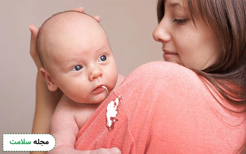 علائم رفلاکس نوزادان چیست؟