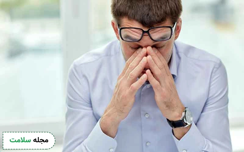 کاهش شدید دامنه حرکتی گردن از اثرات دیسک گردن است.