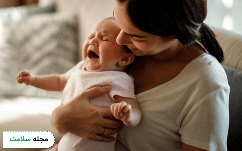 علائم رفلاکس پنهان نوزادان