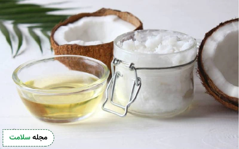 درمان خانگی گواتر با روغن نارگیل
