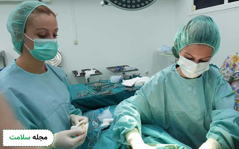 جراحی سالک جای زخم این بیماری را از بین می برد.