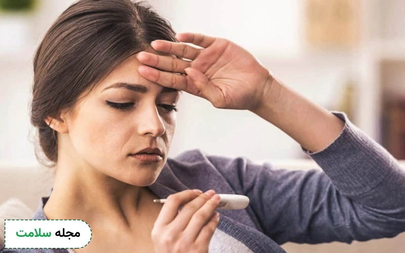 گلودرد اولین علامت سرماخوردگی است.