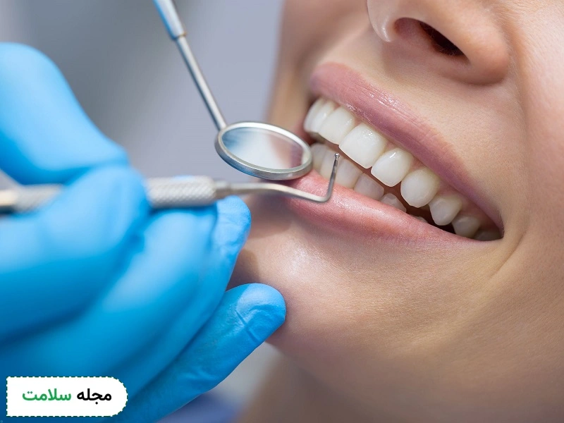 ابتلا به پس روی لثه