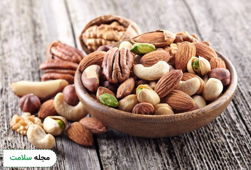 بیماران سرطان روده باید آجیل بخورند
