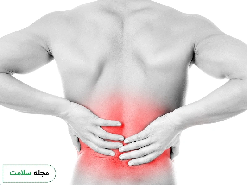 علت رگ به رگ شدن کمر چیست؟