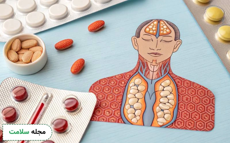 جایگزینی هورمون تیروئید برای سرطان تیروئید فولیکولار