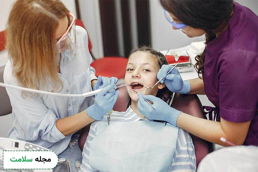 Tooth restoration for kids