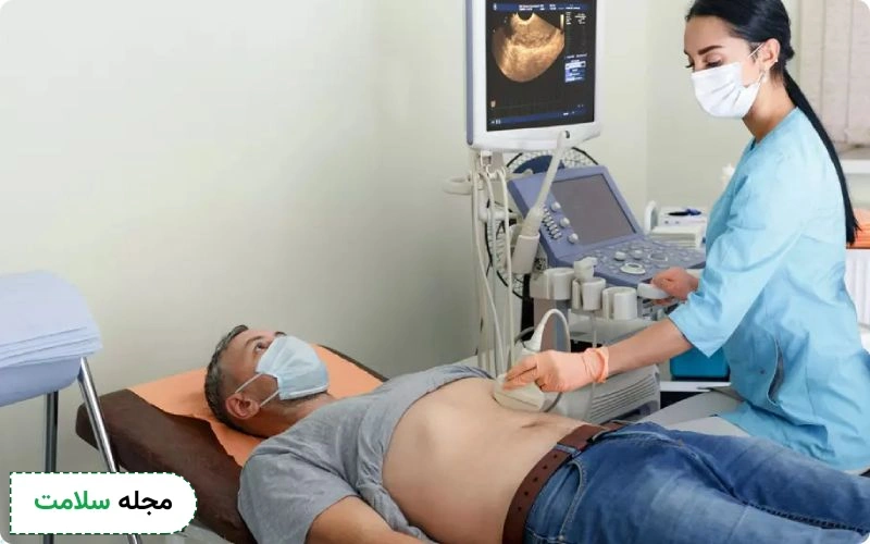 تشخیص سرطان بیضه با سونوگرافی ممکن است. 