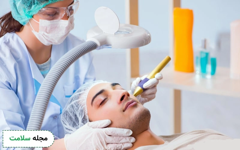 موی کدام نواحی بدن آقایان را میتوان لیزر کرد؟