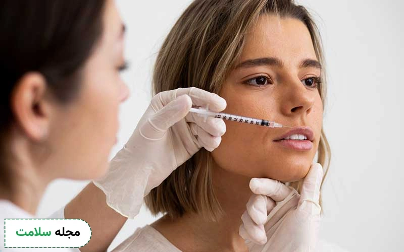 مراقبت های بعد از تزریق بوتاکس خط خنده را حتما از پزشک بپرسید.