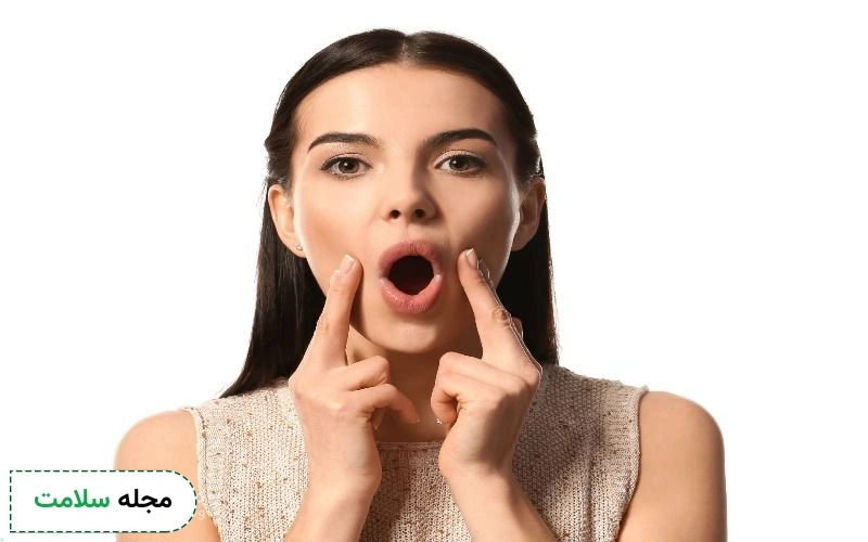 یوگای صورت را برای چاقی صورت انجام دهید.
