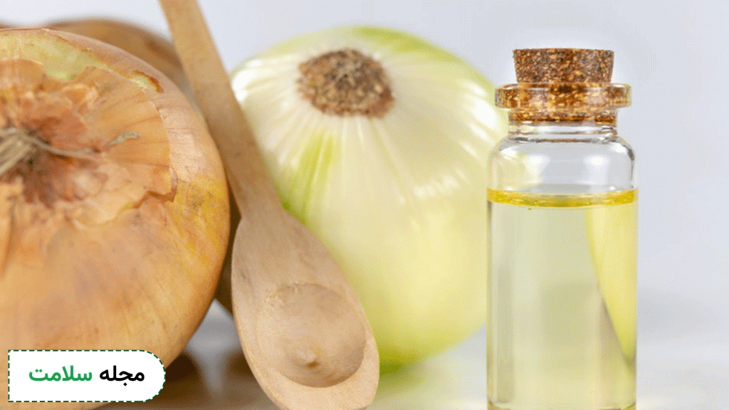 Prevent graying of hair with onions