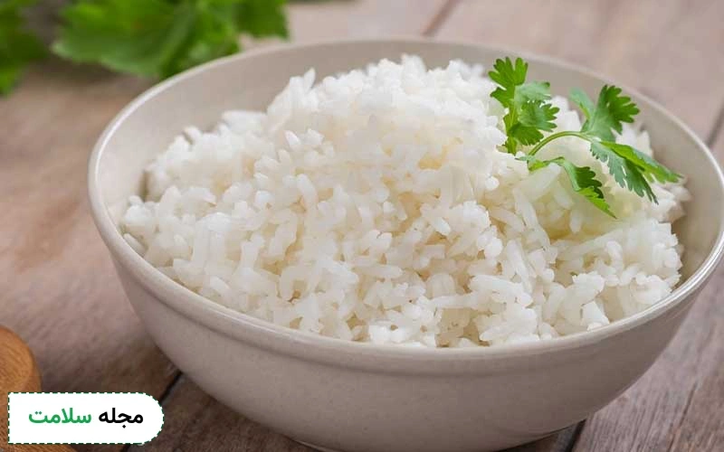 برنج بر چاقی صورت تاثیر دارد؟