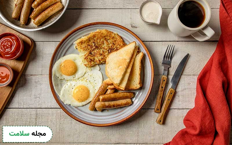 تاثیر صبحانه بر چاقی صورت چگونه است؟