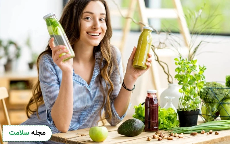 9 خاصیت و فواید دتاکس واتر برای کاهش وزن و بهبود سلامت بدن