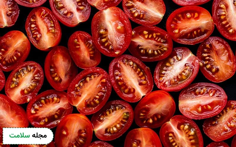 گوجه انواع مختلفی دارد.