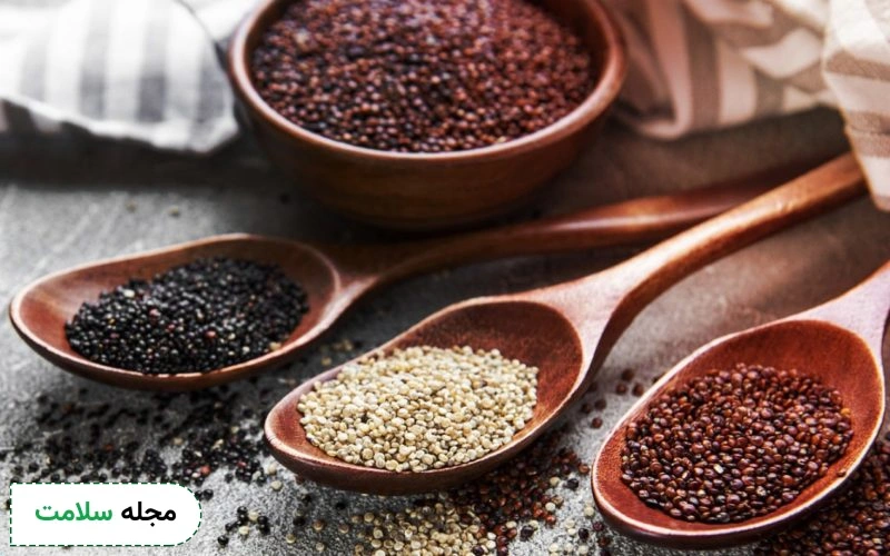 معرفی 6 خواص کینوا | آیا این ماده به لاغری کمک می کند؟