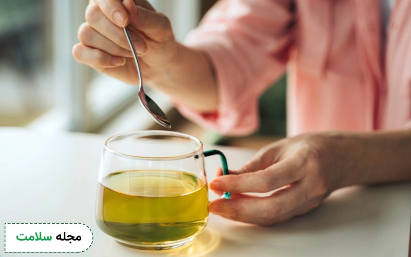 خواص چای سبز برای لاغری