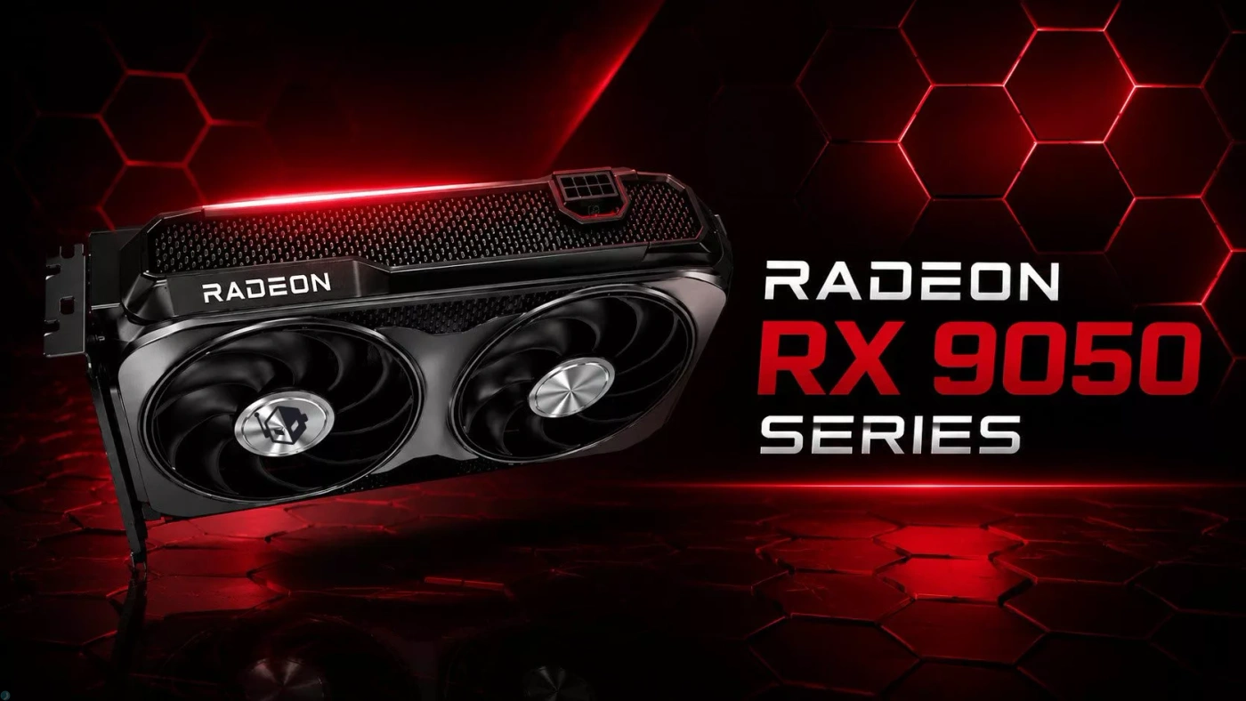 AMD کارت گرافیک Radeon RX 9050 را در نسخه‌های 8 و 4 گیگابایتی آماده می‌کند