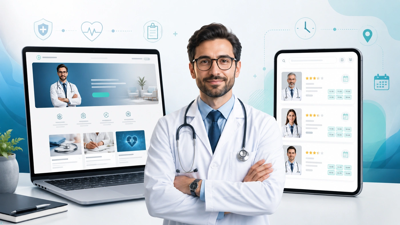 سایت اختصاصی پزشک یا پلتفرم واسطه نوبت‌دهی؛ کدام بهتر است؟
