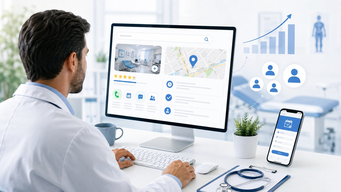 چگونه صفحه مطب را برای گوگل بهینه کنیم و بیمار بیشتری جذب کنیم؟