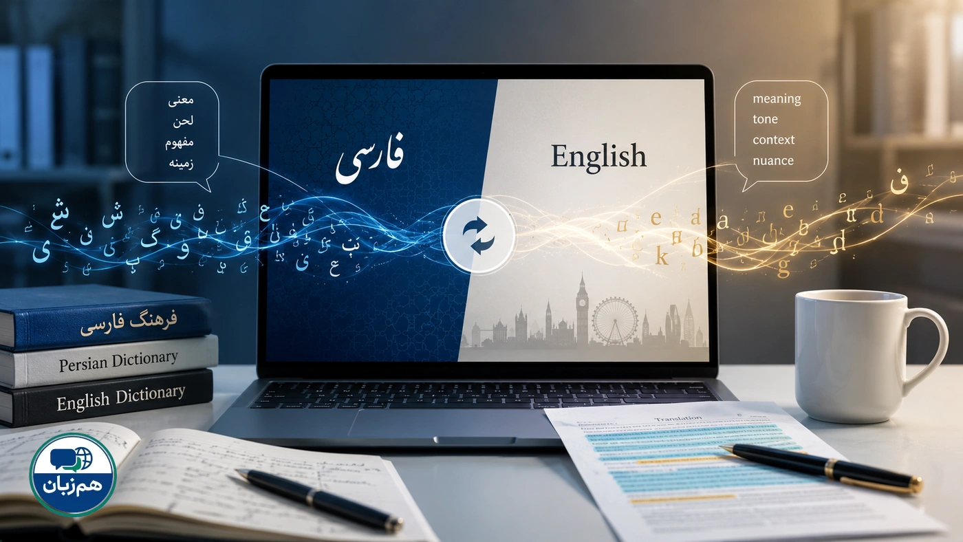 اصول ترجمه حرفهای فارسی و انگلیسی؛ انتقال معنا، لحن و بافت