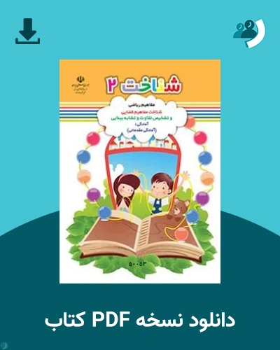 دانلود کتاب شناخت 2 (مفاهیم ریاضی) - (با کم توانی ذهنی) - آمادگی مقدماتی 1405 - 1406 (نسخه PDF)