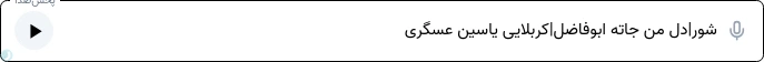 شور|دل من جاته ابوفاضل|کربلایی یاسین عسگری